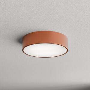 Cleo 300 plafonieră, cupru, senzor, IP54, Ø 30 cm, metal