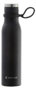 Sticla termos 0.48L, negru, Silky