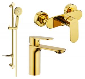 Mexen Milo DF40 set de duș, auriu - 71304DF40-50