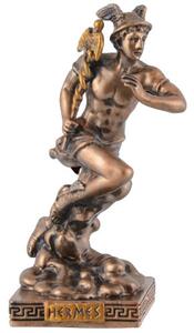 Mini statueta mitologica zeul Hermes 9 cm