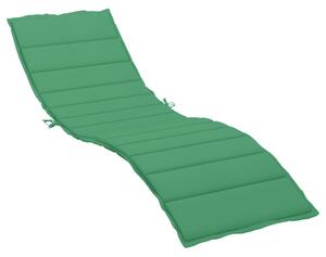 Pernă de șezlong, verde, 200x70x3 cm, textil oxford