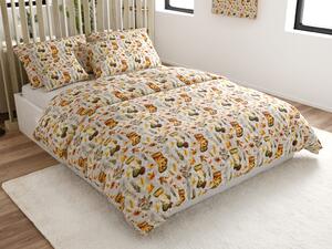 Lenjerie de pat din bumbac AUTUMN SOCKS colorata Dimensiune lenjerie de pat: 70 x 90 cm | 140 x 200 cm