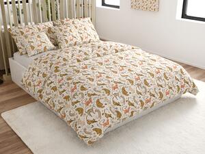 Lenjerie de pat din bumbac WILD CATS colorata Dimensiune lenjerie de pat: 70 x 90 cm | 140 x 220 cm