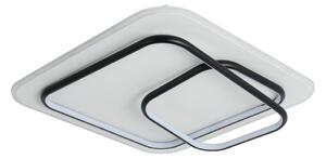 Brilagi - Plafonieră LED dimabilă FLARE LED/81W/230V 50x50 cm alb/negru + telecomandă