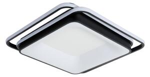 Brilagi - plafonieră LED dimmabilă FLARE LED/102W/230V 50x50 cm neagră + telecomandă