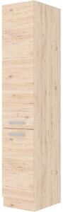 Dulap de bucătărie pentru alimente Bergenia 40 DK 210 2F (stejar bordeaux). 1032874
