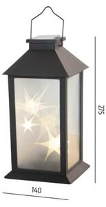 CANDELIO STAR Lampă solară suspendată cu LED, 1xAA, 2700K, IP44, 200 mAh