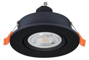 Eglo 902264 - Spot LED încastrat BARRANCO, 4,8W, 230V, negru