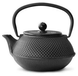 Ceainic din fontă cu infuzor Bredemeijer Jang, 800 ml, negru