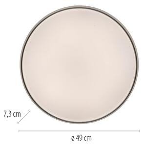 Schöner Wohnen 14595-18 - Plafonieră LED reglabilă TAVOLI LED/34W/230V neagră+telecomandă