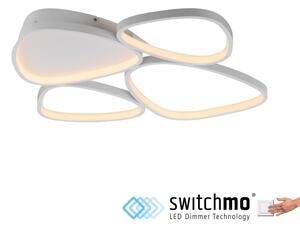 Schöner Wohnen 14038-16 - Plafonieră LED dimabilă PEBBLES LED/35,5W/230V albă