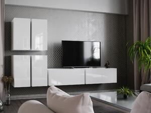 Mobilier living Brefio (alb + alb lucios). 1007695