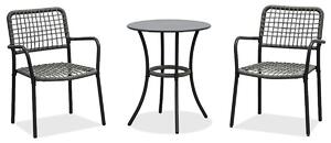 Set mobilier balcon Abril (antracit) (pentru 2 persoane). 1120282