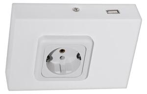 Priză încastrabilă în mobilier, incl. USB Eglo 94665 TAXANO