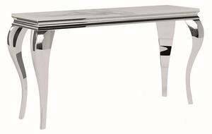 Masa de bucaterie Prince II 150 x 90 cm, marmura/argint