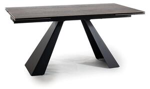 Masa de bucaterie Salvadore 180 x 90 cm, maro inchis