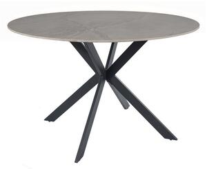 Masa de bucaterie Talia, gri/negru