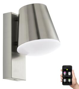 Eglo 97484 - LED Aplica perete exterior CALDIERO-C 1xE27/9W/230V crom mat