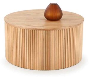 Masa de cafea Woody, lemn natural