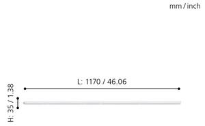 Eglo 97574 - Lampă LED design minimalist DUNDRY LED/12W/230V