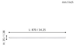 Eglo 97573 - Lampă LED design minimalist DUNDRY LED/8,2W/230V