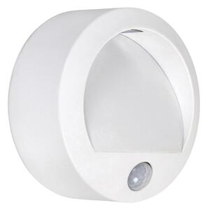 Rabalux 7980 - LED Aplică perete exterior cu senzor AMARILLO LED/1,5W/3xAA IP44 alb