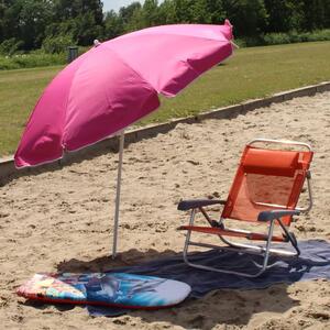 Eurotrail Umbrelă de plajă UPF 50+, roz ETCF0933.3900