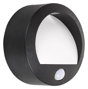 Rabalux 7969 - LED Aplică perete exterior cu senzor AMARILLO LED/1,5W/3xAA IP44 negru