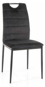 Scaun de bucaterie Rip Velvet, negru