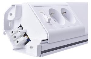 Corp de iluminat LED pentru mobilier cu prize LED/10W/230V Solight WO213