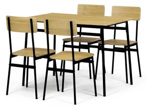 Set mobilier sufragerie Anasagasti 2 (stejar sălbatic) (pentru 4 persoane). 1120646