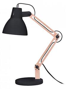 Lampă de masă Solight WO57-B FALUN 1xE27/25W/230V negru/stejar
