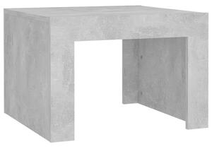 Măsuță de cafea, gri beton, 50x50x35 cm, PAL