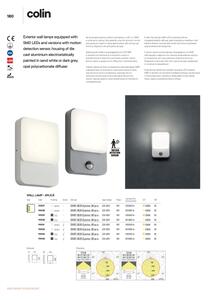 Aplica de perete pentru exterior Redo 90130 -LED COLIN LED/9W/230V 4000K IP54 antracit