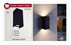 Aplică de exterior Paulmann 94326 2xLED/2,8W IP44 FLAME 230V