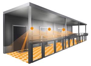 Aplică LED de exterior cu senzor STEINEL 053031 L691 LED/9W/230V IP44