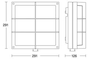 Aplică LED de exterior cu senzor STEINEL 053031 L691 LED/9W/230V IP44