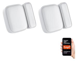 SET 2x senzor magnetic pentru ferestre și uși SMART Zigbee Tuya Immax NEO 07511L