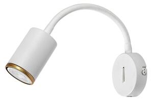 Rabalux 73110 - Aplica spot de perete NOLIE 1xGU10/15W/230V albă