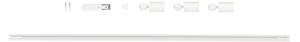 Kanlux 45925 - Spot ALTEAR pentru sistem pe șină, 3x GU10/10W/230V, 1,5 m, alb