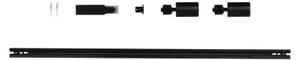 Kanlux 45920 - Spot pentru șină ALTEAR, 2 x GU10, 10 W, 230 V, 1 m, negru