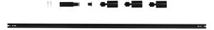 Kanlux 45924 - Spot pe șină ALTEAR, 3 x GU10, 10 W, 230 V, 1,5 m, negru