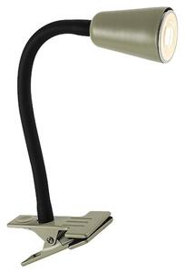 Rabalux 74092 - Lampă de birou ALDO cu clemă, 1xGU10/7W/230V, kaki