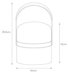 Lampă LED dimabilă de exterior Lucide 06802/01/30 LITTLE JOE LED/0,3W/3,7V IP44