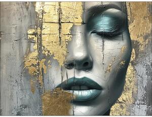 Tablou canvas Painted Face I 116x84 cm