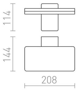 Aplică LED de exterior RINA LED/12W/230V IP65 RED-Design Rendl-R11947