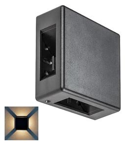 Aplică LED de exterior LIPPA LED/6W/230V IP54 neagră Rabalux 7317