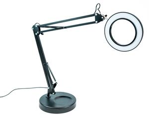 Lampă LED dimabilă de masă cu lupă Brilagi LED/12W/5V 3000/4200/6000K negru