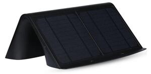 LED lampă solară de perete cu senzor, 7W, 4000K, IP65, 4000 mAh, negru