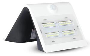 LED lampă solară de perete cu senzor LED/3W/3,7V 3000/4000K IP65 albă
